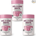 Legendairy Milk Myo Inositol and D Chiro Inositol Supplement for Women, 40:1 Ratio, PCOS Fertility Support, Hormone Balance, Sugar Free Vegan Chewable Tablets, Cherry Flavor, 90 Day Supply, Pack of 3