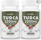 TUDCA Liver Supplements 2000mg - Strong Bile Salts Support Liver Detox & Cleanse - Liver and Gallbladder Health Formula-Easy to Swallow Tablets-60 Days Supply