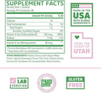 Zhou D3+K2 - Vitamin D3 K2 Supplement for Women & Men, Immune Support Vit D3 and K2 Gummy, Gelatin Free Formula with 5000 IU of D3 and MK-7 - 60 Veggie Gummies (Pack of 1)