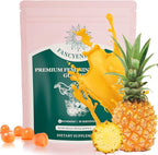 Premium Feminine Balance Gummies for Women, Vaginal Probiotics - pH Balance & Immune Defense Support for Feminine Health, Hawaiian Pineapple Flavor - 60 Count