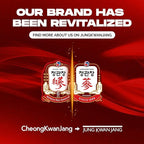 JUNG KWAN JANG HongSamWon Korean Red Ginseng Herbal Drink | Energy Drink, Pre Workout, Ginseng Supplement, Herbal Tea | Korean Red Ginseng Extract, Jujube, Ginger, Cinnamon | Vegan Friendly | 20 Count
