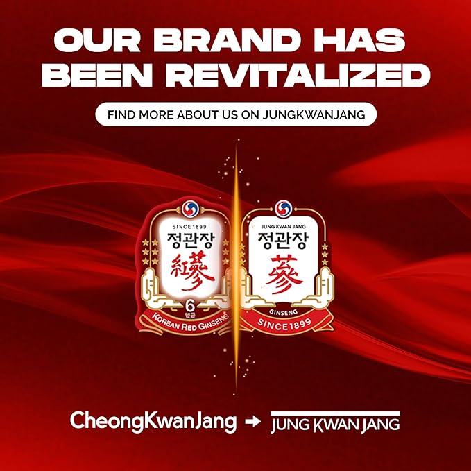 JUNG KWAN JANG HongSamWon Korean Red Ginseng Herbal Drink | Energy Drink, Pre Workout, Ginseng Supplement, Herbal Tea | Korean Red Ginseng Extract, Jujube, Ginger, Cinnamon | Vegan Friendly | 20 Count