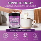 DRFOSTER Collagen Peptides Powder with Probiotics - Hydrolyzed Collagen Type I II III V X with Antioxidant Blend - Multi Collagen for Women Support Skin Hair Nail Joints & Gut, 35 Servings, Non-GMO