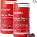 Humann SuperBeets Heart Gummies Advanced - CoQ10 150 mg Plus Beet Root Powder & Grape Seed Extract, 120 Count
