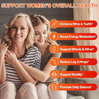 50+ Women’s Calcium Citrate Gummies: 1200mg Chewable Calcium Gummy Supplements Plus Magnesium Zinc Vitamin D3 K2 B12 B6 - Energy Immune Overall Health Support Vegan Sugar Free(120Count)