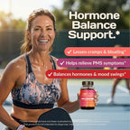 Libido Support for Women Intimacy Gummies - Fast Acting HornyGoatWeed for Women Extract - Gluten Free, Vegan & Non-GMO - Raspberry Watermelon Flavor - Spicy Gummies for Couples - 60 Gummies
