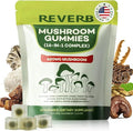 Mushroom Gummies 16-In-1 Mushroom Blend With Ashwagandha Gummies For Brain Health,Cognitive, Memory & Focus,Energy 0g Added Sugar Mushroom Supplement Lions Mane,Reishi,Cordyceps,Turkey Tail,Chaga (90)
