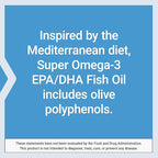 Life Extension Super Omega-3 EPA/DHA Fish Oil, Sesame Lignans & Olive Extract – Cognitive Health, Cholesterol Health Support, Gluten-Free, Non-GMO, 120 Softgels