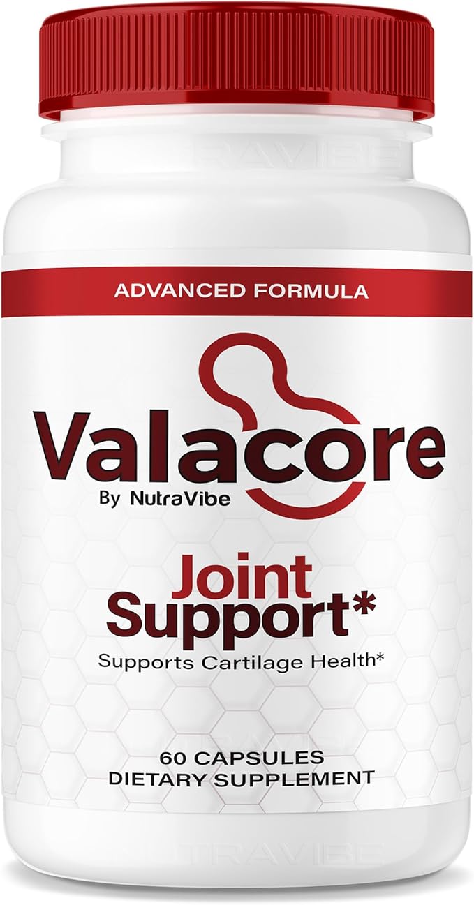 Valacore Capsules – Daily Mobility Formula with a Premium Natural Blend to Help Support Flexibility, Comfort & Smooth Movement | Easy-to-Swallow Pills for Everyday Activities (60 Capsules)