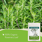 Super Value Pack 5 LB - Organic Rosemary (Rosmarinus officinalis) – Loose Dried Leaves – Edible Grade for Tea, Seasoning & Herbal Use
