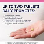 Metagenics Black Cohosh Plus - Menopause Relief & Relaxation Support* - with Black Cohosh Root Extract, Lemon Balm & Motherwort - Supports Hot Flash Relief & Mood Balance* - 60 Tablets