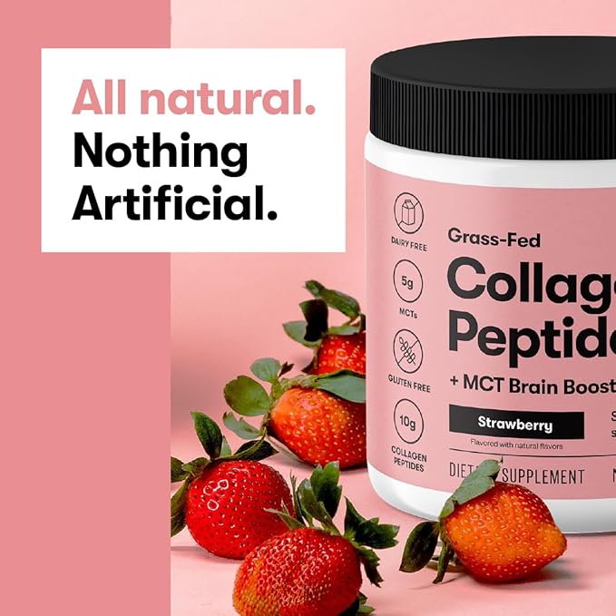 Perfect Keto Collagen Peptides Protein Powder with MCT Oil, Hydrolyzed Collagen, Type I & III Supplement, Gluten Free, Grass Fed, Low Carb, Keto Coffee Creamer, Collagen for Women & Men, Chocolate