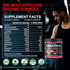 Health4All Creatine Monohydrate Gummies 5g for Men & Women, Creatine Gummy for Strength Energy & Muscle Growth Support Pre-Workout Supplement - Strawberry 120 Gummy