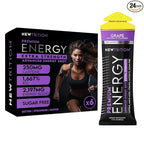 NewTrition® Extra Strength Energy Shots, 1.7 fl oz - 250mg Caffeine with Vitamin B & Amino Acids, Sugar-Free, Zero Calorie Vitamin Energy Drink for Focus & Endurance (Pack of 6, Grape)