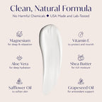 Solia Magnesium Sleep Cream, USA-Made Topical Magnesium Lotion for Sleep, Lavender Lotion for Feet, Nighttime Mag Oil Body Butter, Foot Cream, Relaxing Rub for Muscles, 4oz
