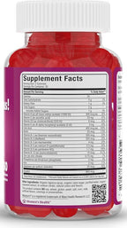 Maxi Health Women's Organic Prenatal Gummies - Kosher Cherry Flavored Pre Natal Gummy - Prenatal Vitamins for Women with Folic Acid and Iron for Fetal Development, 60 Count