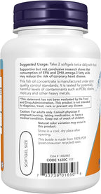 NOW Foods Omega-3-100 Softgels (Pack of 2)
