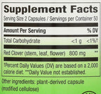 Nature's Way Red Clover Blossom Herb, Traditional Women's Health Support*, 800 mg per Serving, 100 Vegan Capsules (Pack of 2)