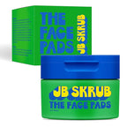 JB SKRUB The Face Pads - Kids, Tween Boys & Teens Acne Cleansing Pads for Cool Confidence - Say Goodbye to Greasy Skin and Hello to Freshness - 40 Cleansing Wipes, Single Pack