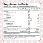 anocin Beauty Collagen Peptides Powder – Hydrolyzed Type I & III, Grass-Fed, Unflavored – Supports Skin, Hair & Nails with Hyaluronic Acid + Vitamin C – Dissolves Easily – 20 g Collagen per Serving