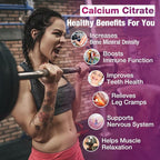 Calcium Citrate Gummies - 1000mg per Serving - Supports Bone & Teeth Health with Vitamin D3 & K2 - Delicious Peach Flavor - Non-GMO, Gluten-Free - 60 Gummies