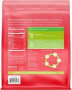 Oath Nutrition Clear Whey Isolate Protein Powder, Kiwi Strawberry, 20g Complete Protein per Serving, No Added Sugar, Grass-Fed, 21 Servings