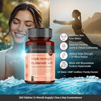 Triple Strength Hyaluronic Acid 300mg x 180 tablets (6 months supply). 300% stronger