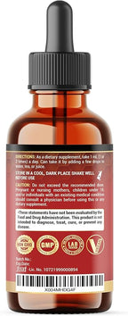 4 in 1 Liquid Turmeric Curcumin Drops Ginger Ceylon Cinnamon and Black Pepper - 2FL oz - 60 Servings