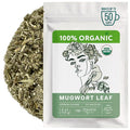 Mugwort Tea Organic Loose Leaf (4oz) – Mugwort Herb - Artemisia Hierba Seca Organica – Dried Mugwart Leaves