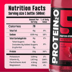 Protein2o Hydration Drink - 2-in-1 Liquid Clear Whey Protein Isolate and Electrolyte Drink - 15g Protein,Vitamins B5,B6 - Post-Workout Recovery - 16.9 Fl Oz - Wild Cherry,(Pack of 24)