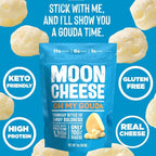 Moon Cheese Oh My Gouda Cheese Bites, 10 Ounce, 2-Pack, Crunchy, Packed With Protein & Calcium, Keto, Gluten Free