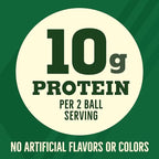 Nature Valley Oat and Nut Protein Granola Balls, Oats and Honey, Protein Snacks, 7.94 oz
