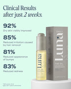 Luna Daily The Feminine Wash + Body Oil Set | Travel-Size Feminine Hygiene & Moisturizing Duo | pH-Balanced Body Wash & Soothing Ingrown Hair Oil | Nourishing & Pregnancy-Safe