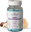 Skin Rejuvenation Supplement - Inner Skin Glow & Cellular Repair Formula – Lion’s Mane, Oyster, Vitamin E, Niacin + Beta-Glucans – Antioxidant + Beauty Blend - 120 Vegan Capsules