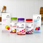 Amazon Brand - Mama Bear Organic Kids Multivitamin Gummies, Berry, Cherry & Orange, 60 Count, 1 Month Supply (Packaging May Vary)