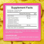 Women's Probiotic Gummies for Vaginal Health - pH Balance & Immune Support Supplement, Pineapple Flavor, 60 Count | Feminine Care Vitamins for Women