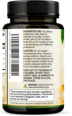 Turmeric Curcumin Supplement 2350mg - 95% Curcuminoids with Organic Turmeric & Ginger, BioPerine Black Pepper for Best Absorption, Nature's Vegan Joint Support, Non-GMO, Bottled in USA - 120 Capsules