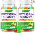 Potassium Citrate Gummies, High Potency Potassium Supplement Gummies for Adults Women & Men, Support Leg Cramps & Muscle Health, Sugar-Free, Mixfed Fruit Flavor, 120 Count