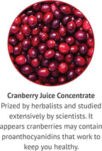 Botanic Choice Alcohol Free Liquid Extract Herbal Supplements, Cranberry, 1 Ounce
