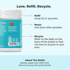 OLLY Goodbye Stress Gummy, GABA, L-Theanine, Lemon Balm, Stress Relief Supplement, Berry - 60 Count