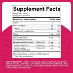 SmartyPants Adult Probiotic Gummies for Digestive Health: 3 Billion CFU, Gut Health and Immune Support Supplement, Clinically Studied Probiotic, Gluten Free, Strawberry, 30 Count (30 Day Supply)