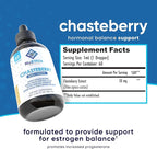 NuEthix Formulations Chasteberry Double Strength 50mg, May Help Balance Estrogen Dominance and May Help Support Menstrual Cycle, 60 Servings