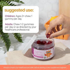 Organic Zinc Gummies by Dr. Ana Maria Temple | Supports Healthy Immune Function & Skin Health | USDA Certified Organic | Gentle, Highly Absorbable Zinc Citrate Form | 60 Gummies