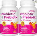 Vaginal Probiotics, 70 Billion CFU Probiotics for Women, 13-in-1 Womens Probiotic & Organic Prebiotics for Vaginal, Urinary, pH Balance, Immune, Gut & Digestive, Bloating Health - 4 Months Supply