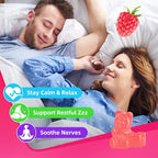 Magnesium Complex Gummies – with 12 Forms of Magnesium Plus Vitamins B6, B12 & C. Vegan Strawberry Gummies to Support Mood, for Adults, 60 Count