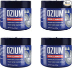 Ozium Odor Eliminating Gel - 4.5oz Air Freshener Alternative for Smoke, Pets, and Musty Odors - Long Lasting Odor Remover for Cars, Homes, Closets and Small Spaces - New Car