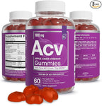 Essential Elements Apple Cider Vinegar Gummies from The Mother - 60 Count (3 Pack)
