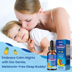 Kids Magnesium Glycinate Liquid with L-Theanine Omega-3, Vitamin B6, D3, Zinc, Magnesium Liquid Drops for Kids Sleep, Relaxation, Calm & Focus, 2 Fl Oz Pineapple Flavor