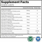 8800mg Shilajit, Maca Root, Ginkgo Biloba, Sea Moss, Ashwagandha, Panax Ginseng, Safed Musli & Zinc| Boost Stamina & Energy, 120 Capsules| 95 + minerals| All in One Herbal Supplement for Men & Women
