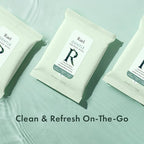 Rael Feminine Wipes, Flushable, Travel Size, All Skin Types, Daily Use (Gentle, 10 Count Pack of 3)